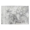 Tapis gris salon avec motifs géométriques modernes et élégants